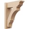 Ekena Millwork 5 1/2-in W x 14-in D x 18-in H Balboa Trad Rough Cedar Woodgrain TimberThane Outlooker, Primed Tan OUTUR055X14X18BOA04RCPR - alternate 1